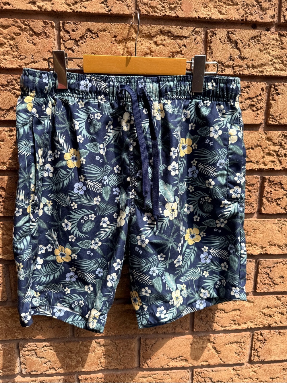 Trunks Surf and Swim Hawaiian Print Swim Shorts